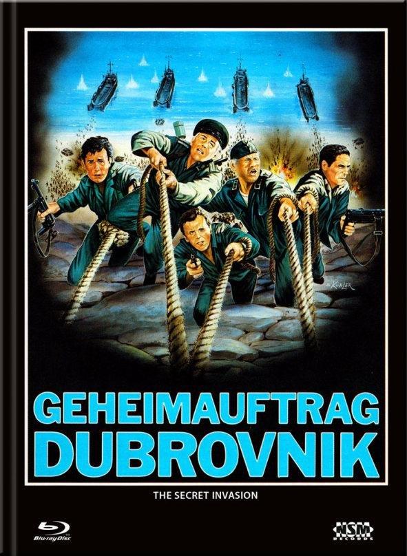 Geheimauftrag Dubrovnik (1964) Cover A, Limited Collector's Edition, Mediabook, Blu-ray + DVD