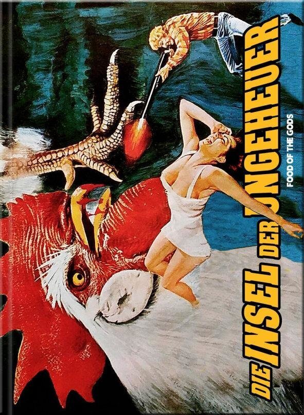 Die Insel der Ungeheuer (1976) Cover G, Limited Collector's Edition, Mediabook, Blu-ray + DVD