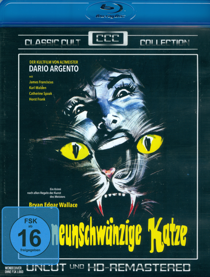 Die neunschwänzige Katze (1971) Classic Cult Collection, Remastered, Uncut