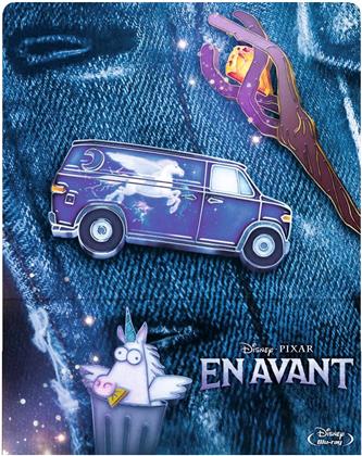 En avant (2020) (&Eacute;dition Limit&eacute;e, Steelbook, 2 Blu-ray)