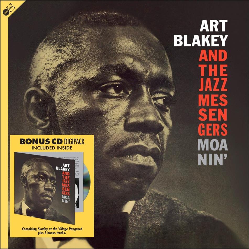 Art Blakey - Moanin + Bonustrack, 2020 Reissue, Groove Replica, LP + CD