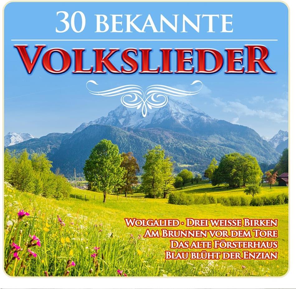 30 bekannte Volkslieder 2 CDs