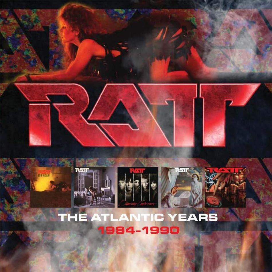 Ratt - Atlantic Years 1984-1990 Japan Edition, 5 CDs