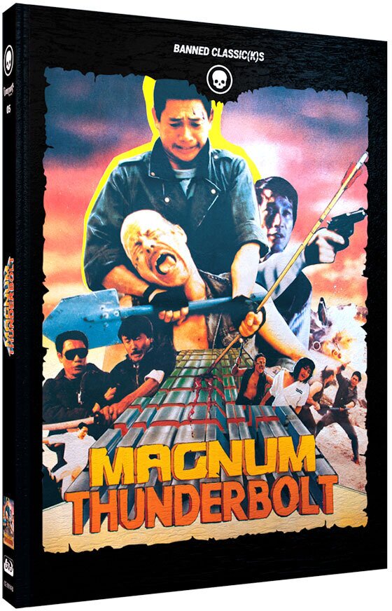 Magnum Thunderbolt (1985) Cover B, Banned Classic(k)s, Édition Limitée, Mediabook, Blu-ray + DVD