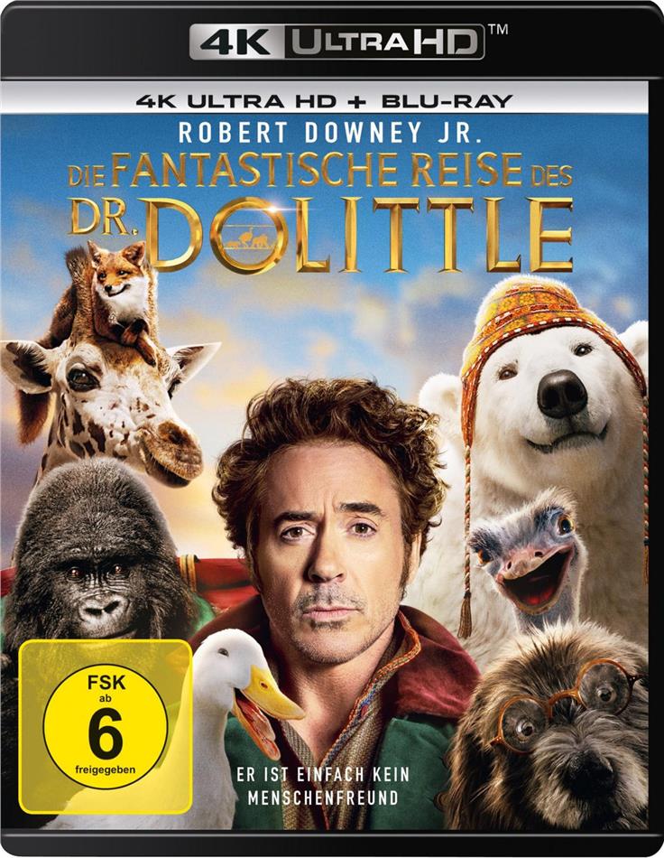 Die fantastische Reise des Dr. Dolittle (2020) 4K Ultra HD + Blu-ray