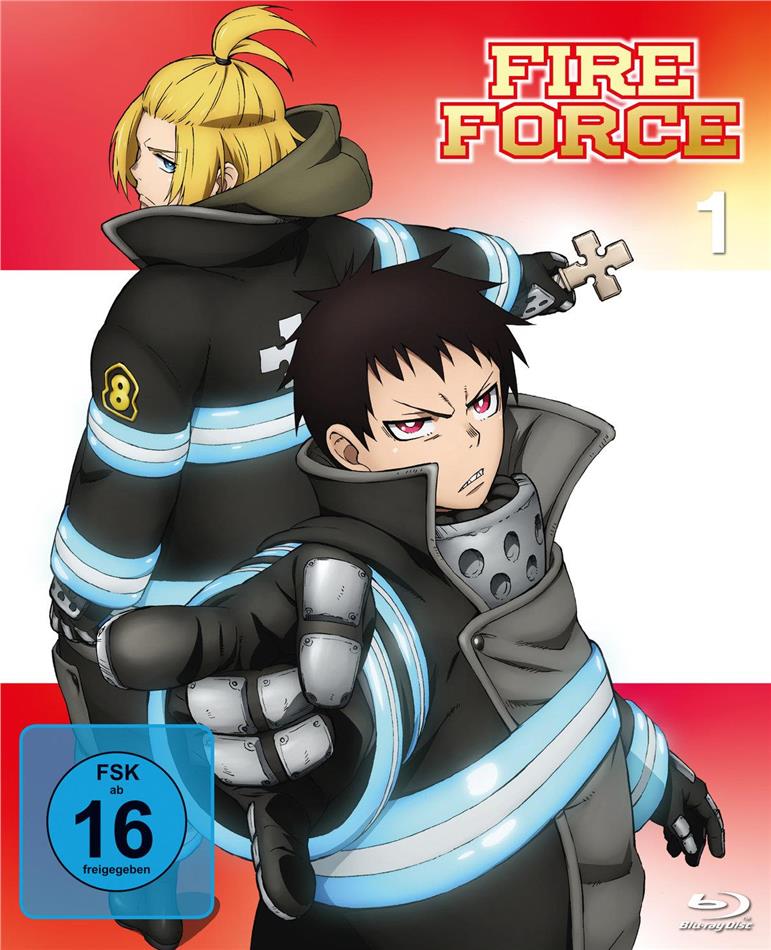 Fire Force - Staffel 1 - Vol. 1 2 Blu-rays