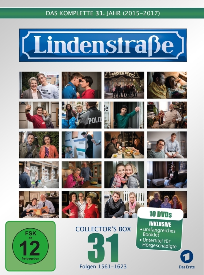 Lindenstrasse - Vol. 31 Collector's Box, Limited Edition, 10 DVDs