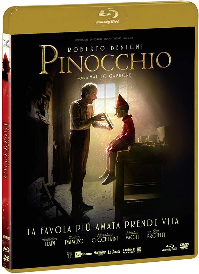 Pinocchio (2019) Blu-ray + DVD