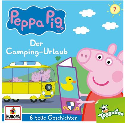 Peppa Pig H&ouml;rspiele - 007/Der Camping-Urlaub (und 5 weitere Geschichten)