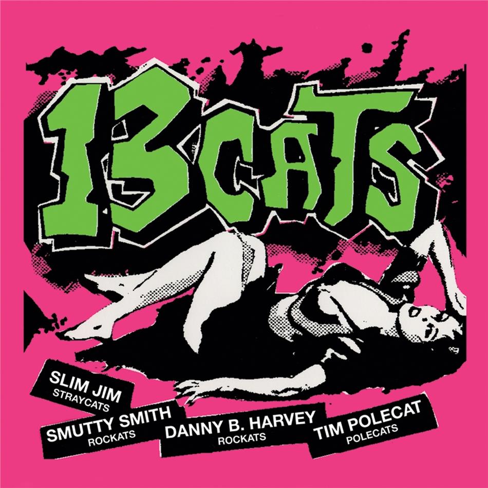 13 Cats - 13 Tracks 2020 Reissue, Cleopatra, Limited Edition, Pink Vinyl, LP