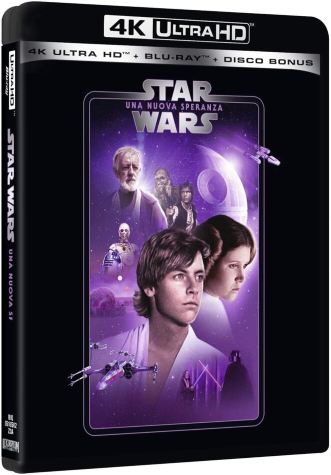 Star Wars - Episodio 4 - Una nuova speranza (1977) Line Look, Neuauflage, 4K Ultra HD + 2 Blu-rays
