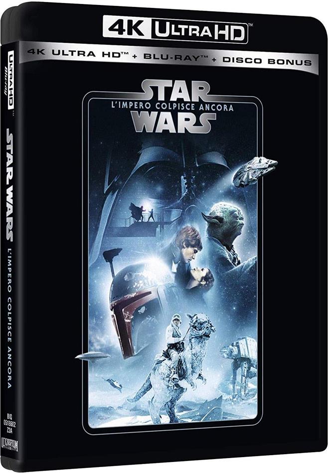 Star Wars - Episodio 5 - L'impero colpisce ancora (1980) Line Look, New Edition, 4K Ultra HD + 2 Blu-rays