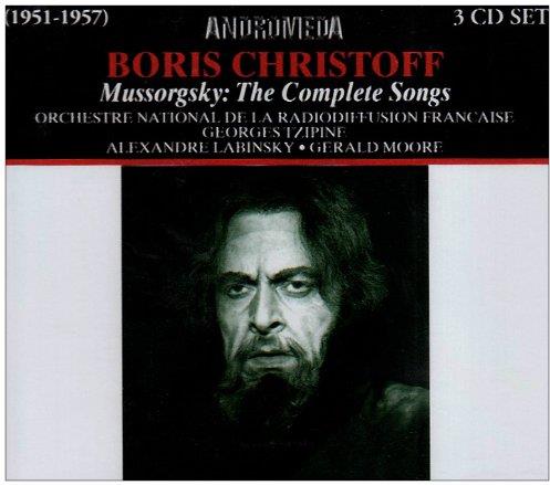 Modest Mussorgsky (1839-1881) & Boris Christoff - Complete Songs