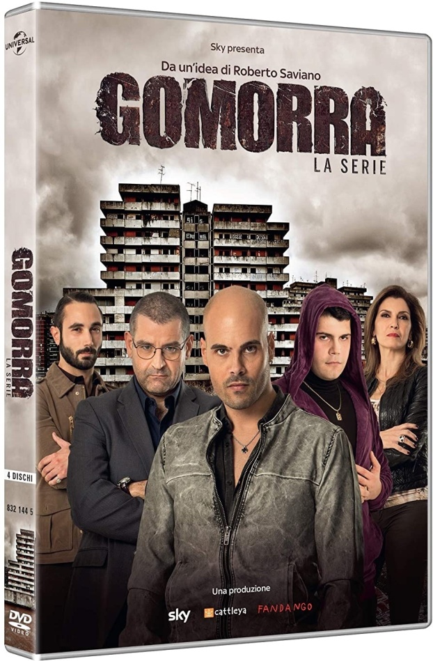 Gomorra - Stagione 1 New Edition, 4 DVDs