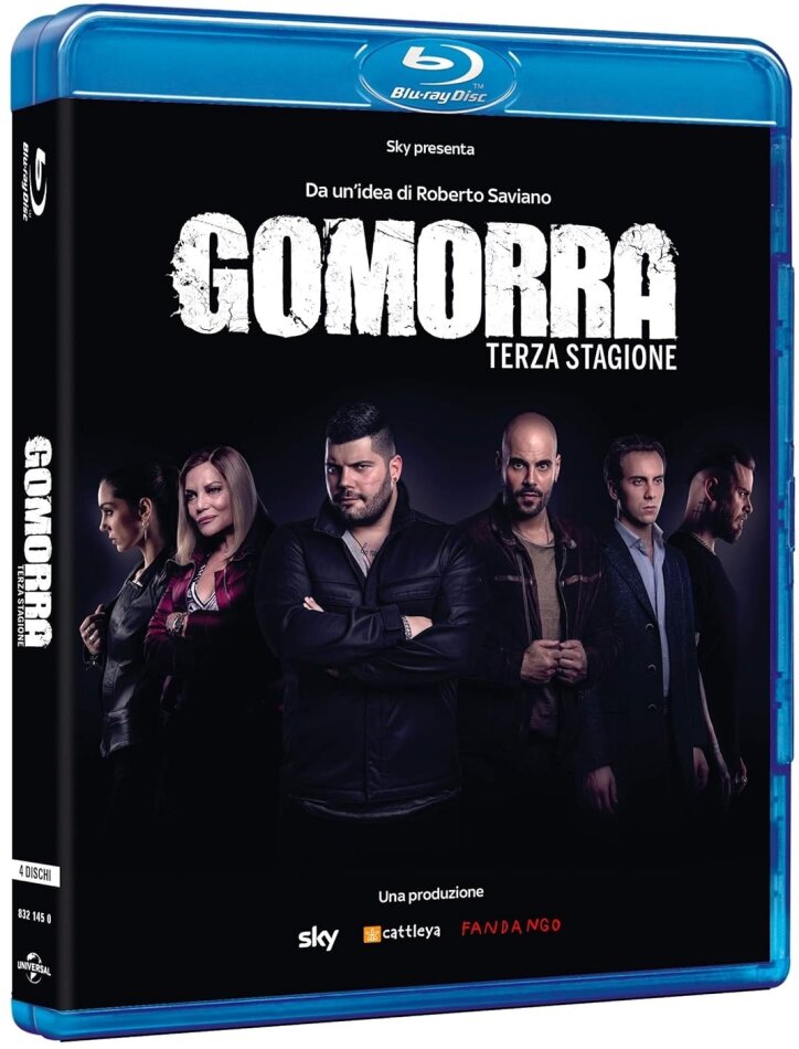 Gomorra - Stagione 3 New Edition, 4 Blu-rays