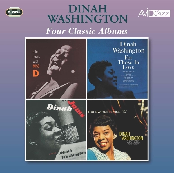 Dinah Washington - Four Classic Albums 2 CDs