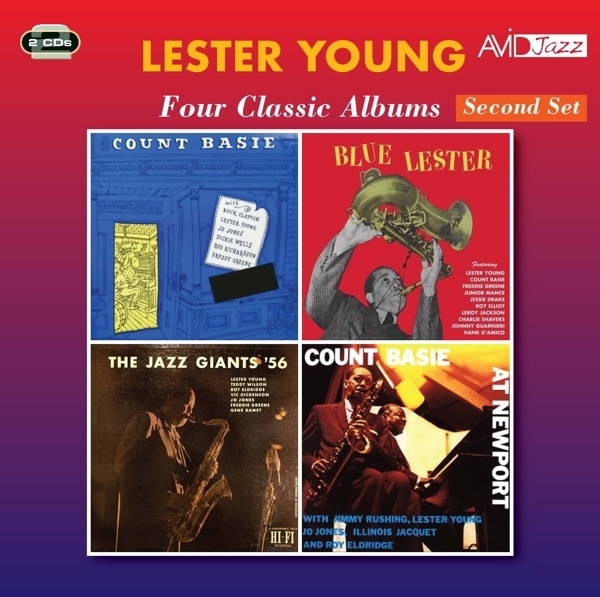 Lester Young - Four Classic Albums 2020 Reissue, Avid, 2 CDs