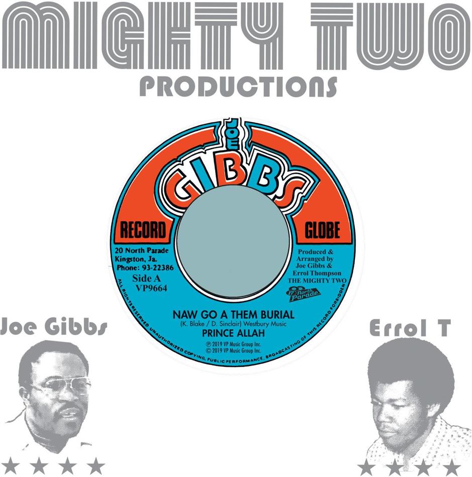 Dennis Brown, Prince Allah & Joe Gibbs & The Professionals - Naw Go A Them Burial / Six Foot Six 2020 Reissue, 17 North Parade, LP