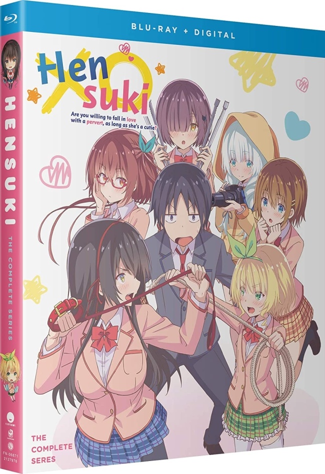 Hensuki - The Complete Series 2 Blu-rays