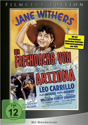 Der Frechdachs von Arizona (1939) (Filmclub Edition, Edizione Limitata)