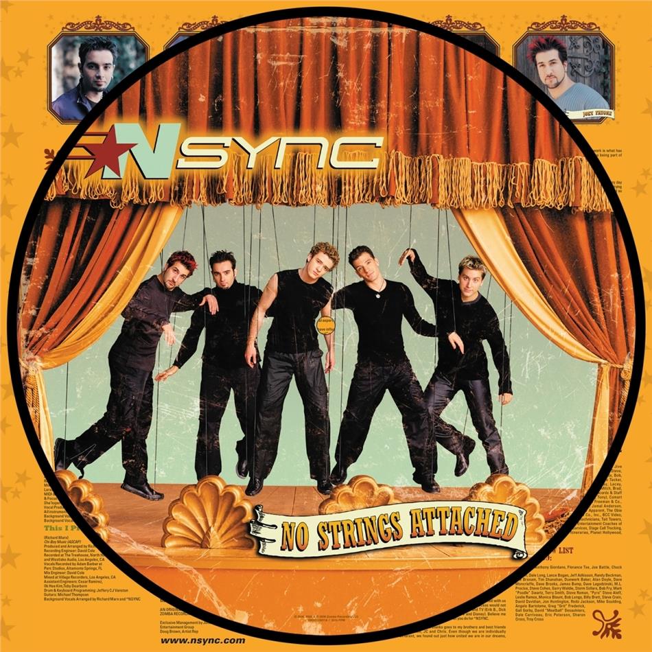 *Nsync - No Strings Attached 2020 Reissue, 20th Anniversary Edition, Picture Disc, LP
