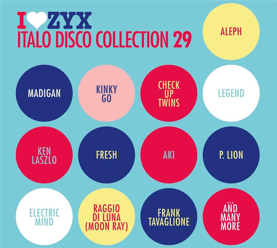 ZYX Italo Disco Collection 29 3 CDs