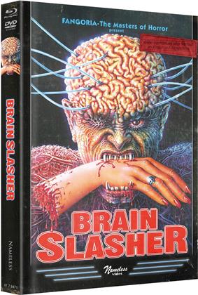 Brain Slasher (1992) (Wattiert, Limited Edition, Mediabook, Uncut, Blu-ray + DVD)