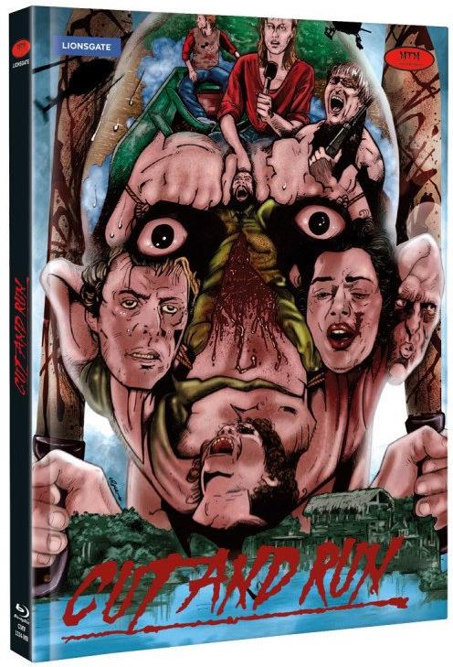 Cut and Run (1985) Édition Limitée, Mediabook, Uncut, Blu-ray + DVD