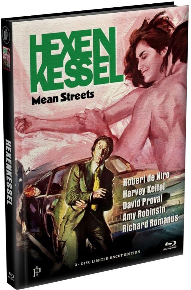 Hexenkessel - Mean Streets (1973) Cover C, Édition Limitée, Mediabook, Uncut, Blu-ray + DVD