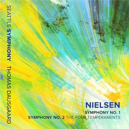 Carl Nielsen, Thomas Dausgaard & Seattle Symphony Orchestra - Symphonies 1 & 2 (Live)