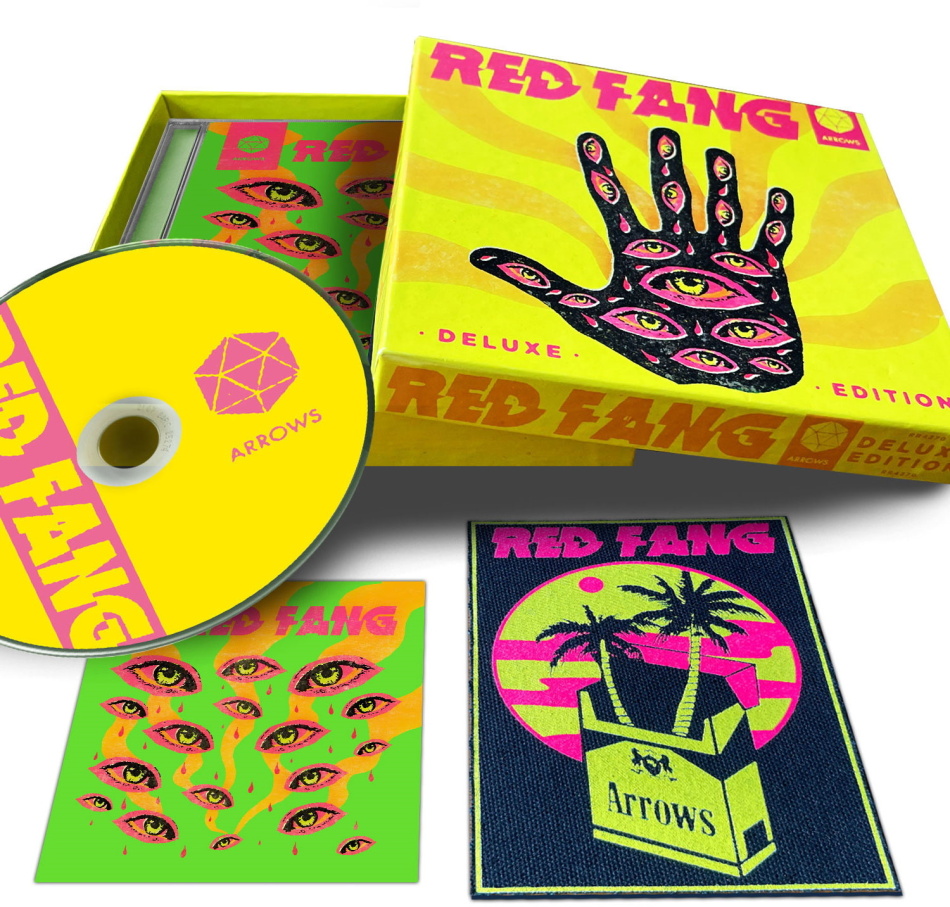 Red Fang - Arrows + Patch, + Sticker, Limited Edition