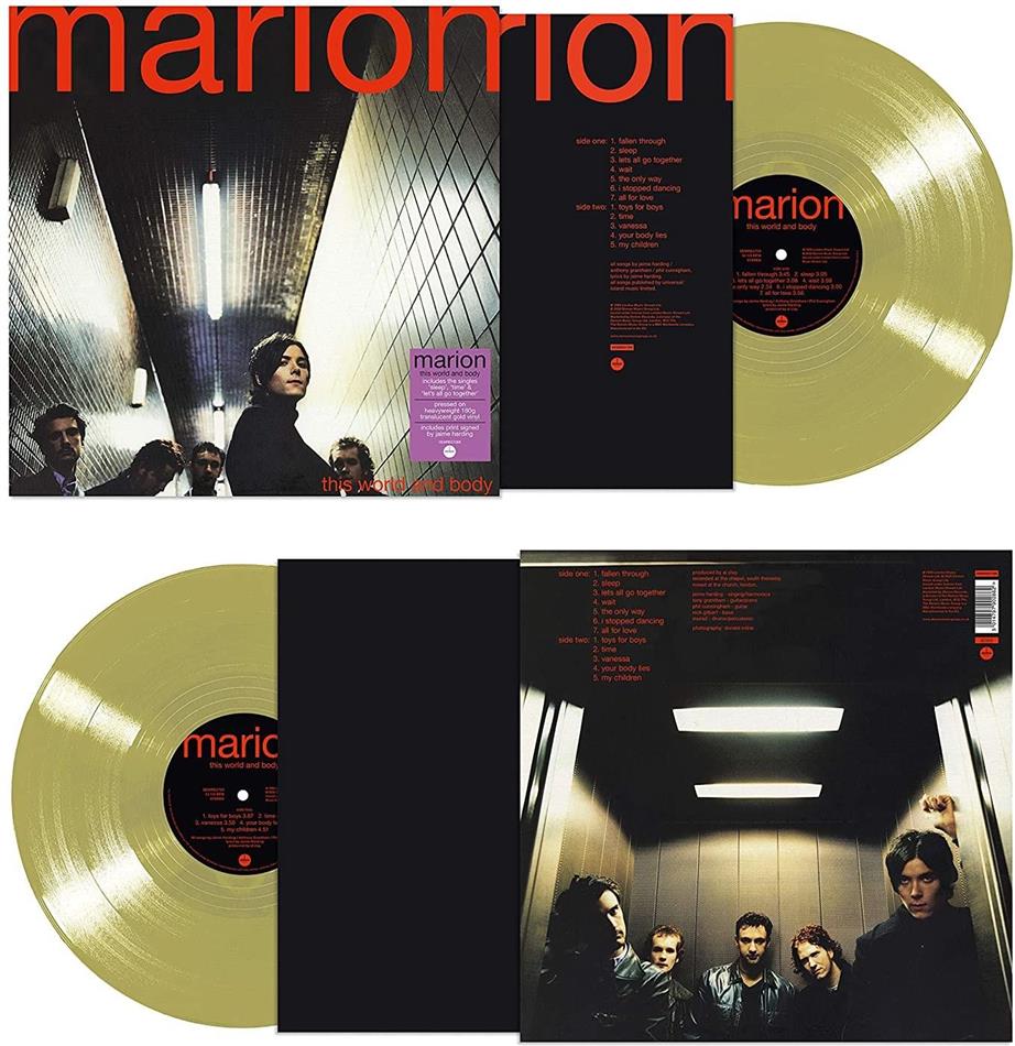 Marion - This World & Body 2020 Reissue, Gold Vinyl, LP