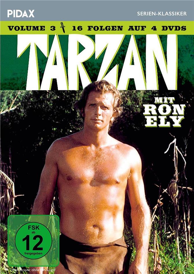 Tarzan - Vol. 3 Pidax Serien-Klassiker, 4 DVDs