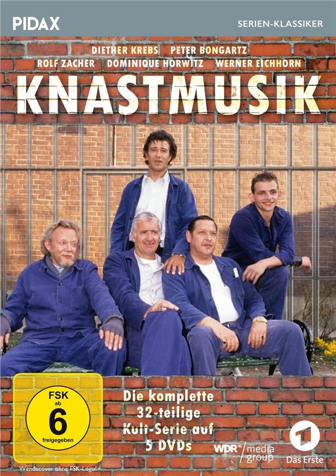 Knastmusik - Die komplette 32-teilige Kult-Serie Pidax Serien-Klassiker, 5 DVDs