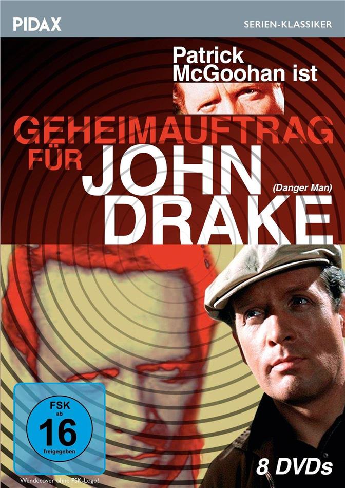 Geheimauftrag für John Drake - Staffel 1 Pidax Serien-Klassiker, s/w, 8 DVDs