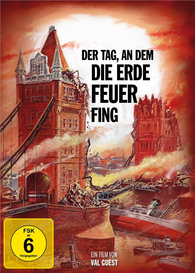 Der Tag, an dem die Erde Feuer fing (1961) Mediabook, Special Edition, Blu-ray + DVD