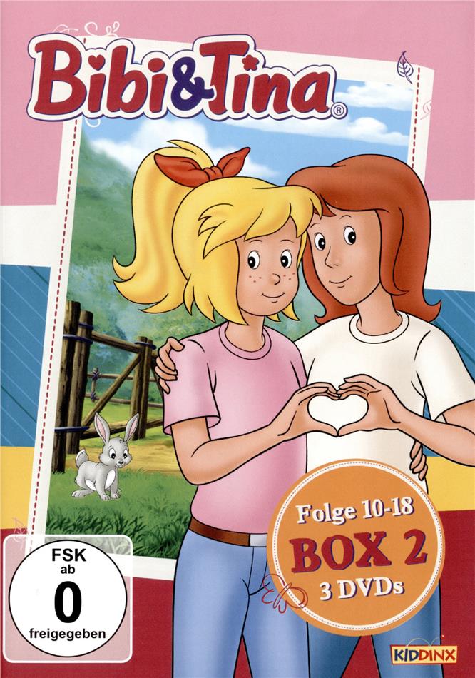 Bibi & Tina - Box 2 - Folge 10-18 3 DVD