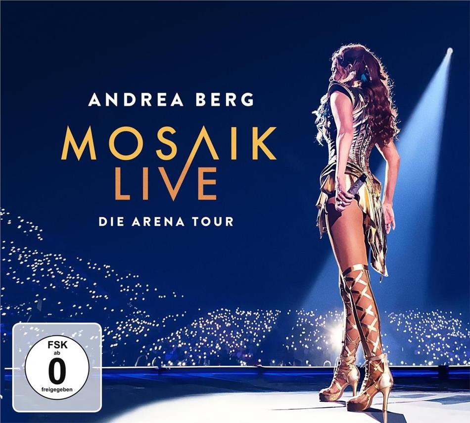 Andrea Berg - Mosaik Live - Die Arena Tour 2 CDs + DVD