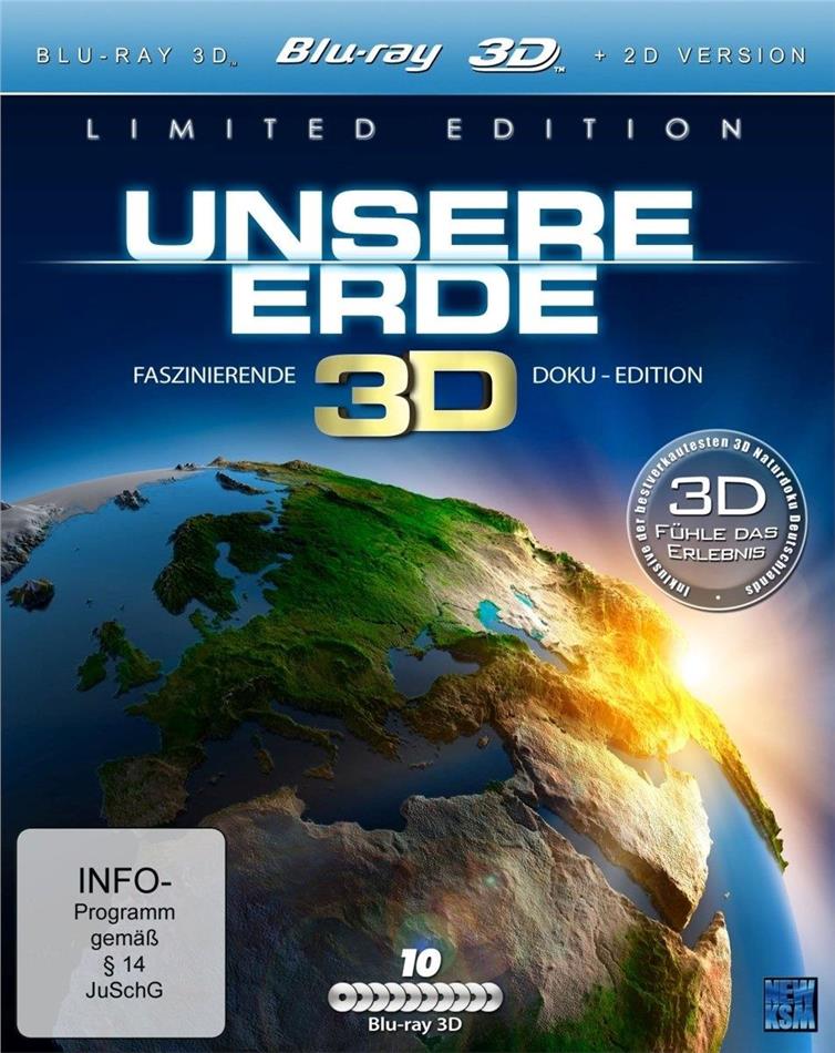 Unsere Erde 3D 10 Blu-ray 3D