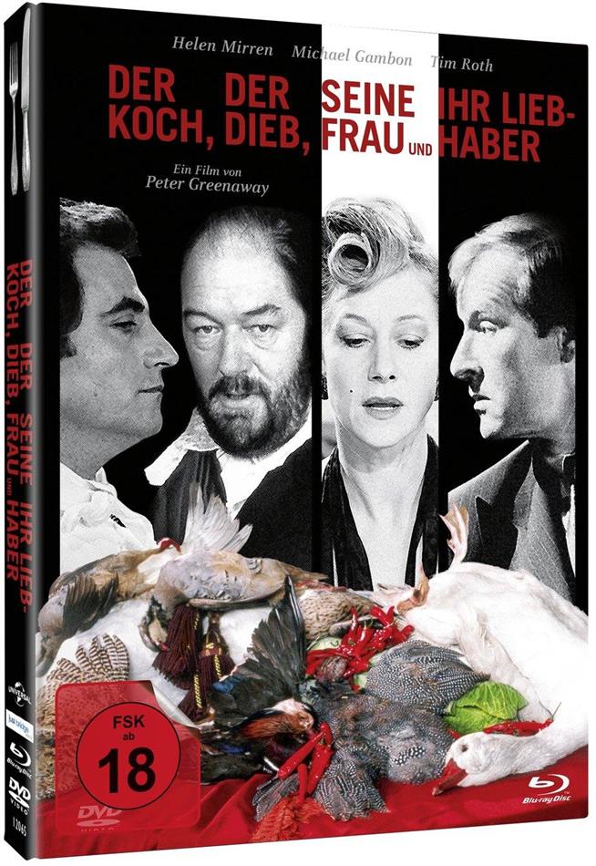 Der Koch, der Dieb, seine Frau und ihr Liebhaber (1989) Limited Edition, Mediabook, Blu-ray + DVD