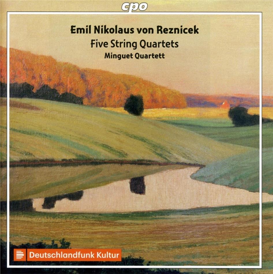 Minguet Quartett & Emil Nikolaus von Reznicek (1860-1945) - Five String Quartets 2 CDs