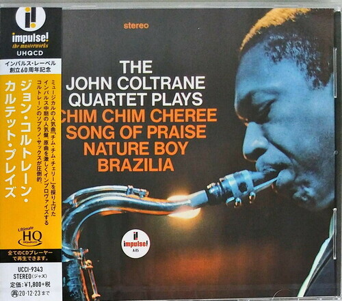John Coltrane - John Coltrane Quartet Plays HQCD REMASTER, 2020 Reissue, Japan Edition