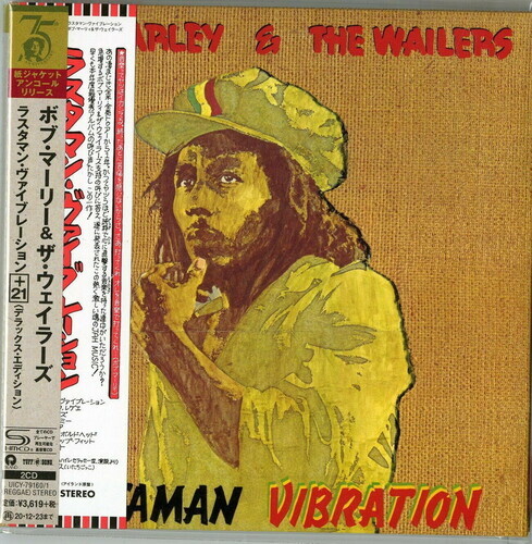 Bob Marley - Rastaman Vibration Limited, Mini LP Sleeve, 2020 Reissue, Japan Edition