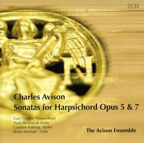 Charles Avison - SONATAS FOR HARPSICHORD OPUS 5&7 2 CDs