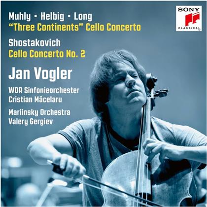 Nico Muhly, Sven Helbig, Zhou Long (*1953), Dimitri Schostakowitsch (1906-1975), … - Three Continents / Cello Concerto 2