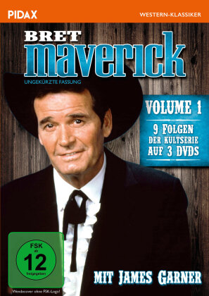 Bret Maverick - Vol. 1 (Pidax Western-Klassiker, Uncut, 3 DVDs)
