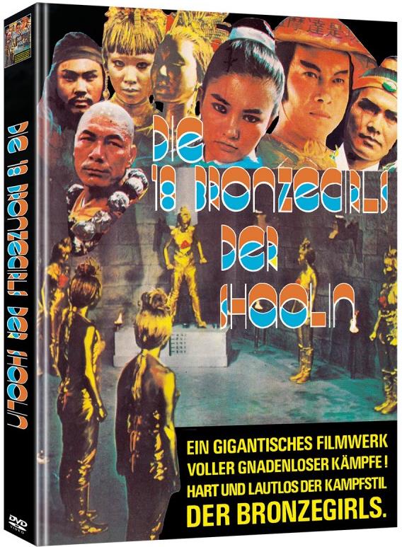 Die 18 Bronzegirls der Shaolin (1983) Eastern Classics, Limited Edition, Mediabook, 2 DVDs