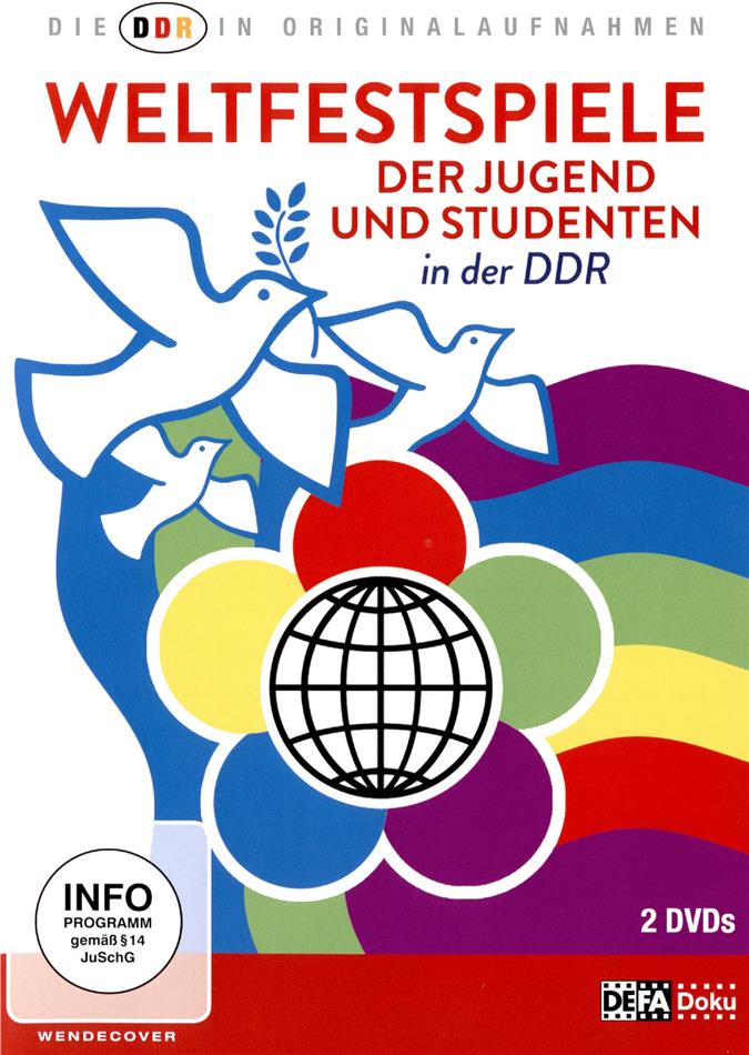 Weltfestspiele der Jugend und Studenten in der DDR Die DDR in Originalaufnahmen, DEFA - Doku, 2 DVD