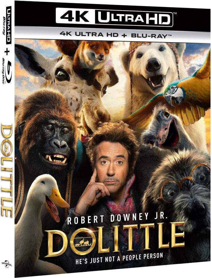 Dolittle (2020) 4K Ultra HD + Blu-ray