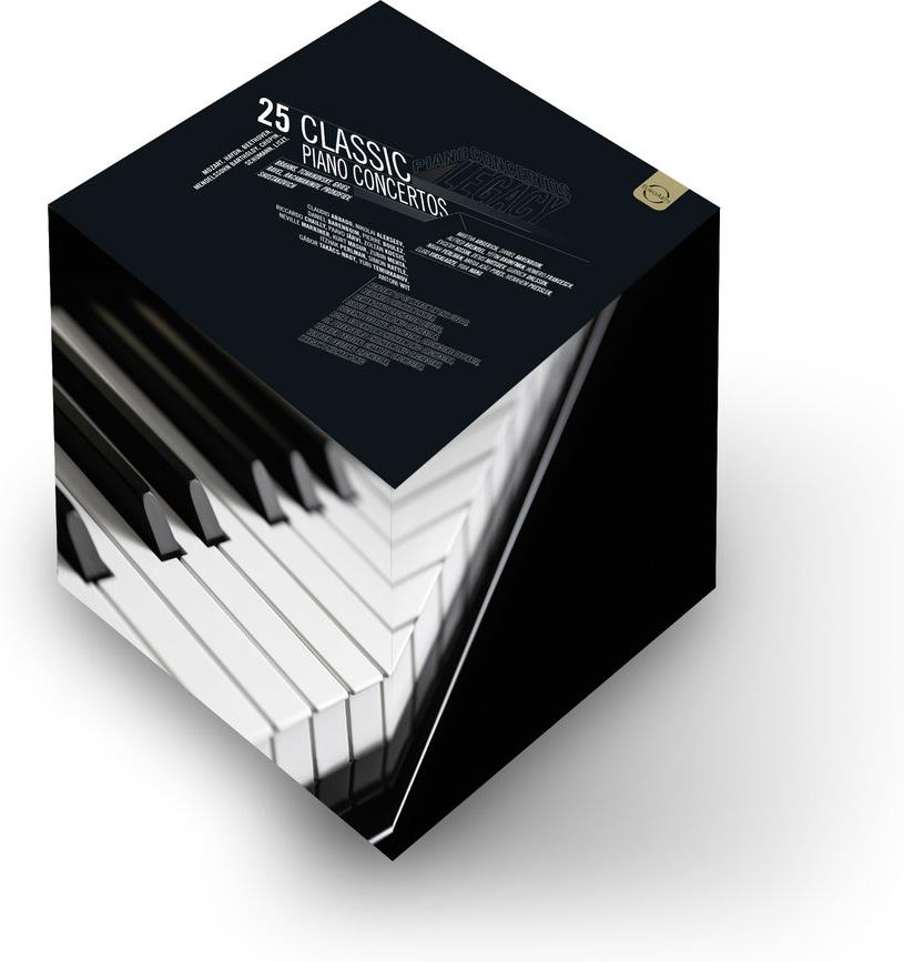 Various Artists - 25 Classic Piano Concerts 8 DVDs